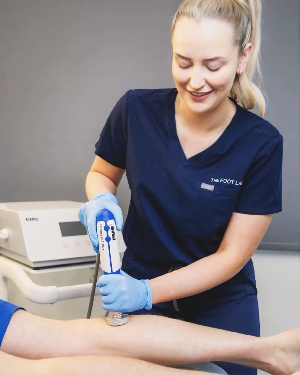 Shockwave Therapy — The Foot Lab podiatry clinic, Glossop, North West
