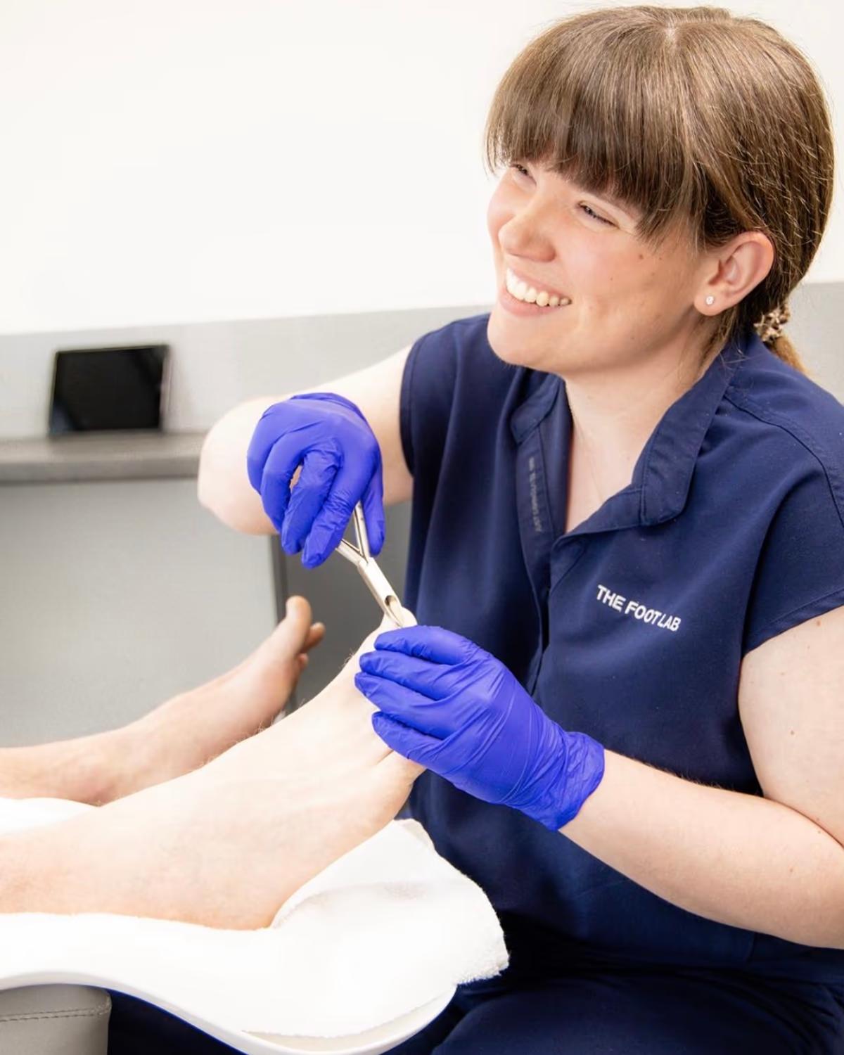 Thick Nails — The Foot Lab podiatry clinic, Glossop, North West