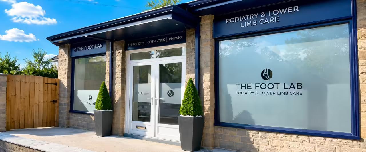 Inside The Foot Lab podiatry clinic — clinical insights and patient education in Glossop, North West