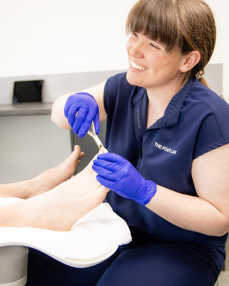 Cosmetic Podiatry — The Foot Lab podiatry clinic, Glossop, North West